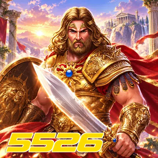 5526 — ilustração de um guerreiro com espada